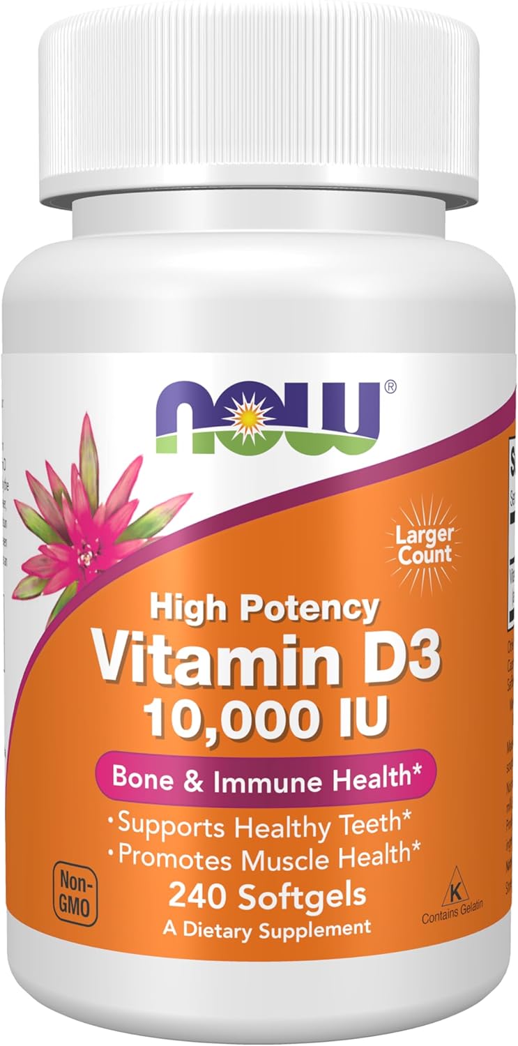 NOW Vitamin D-3 10,000 IU